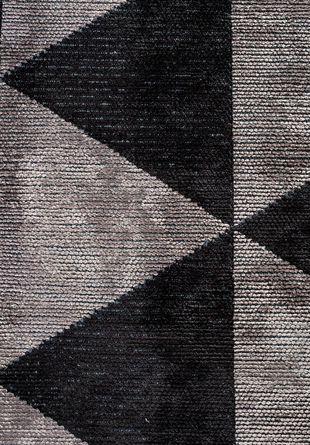 FERRARA BLACK - LIGHT GREY RUG - 5