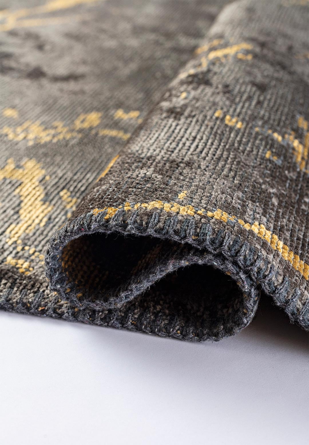 VENICE GOLD - ANTHRACITE RUG - 2