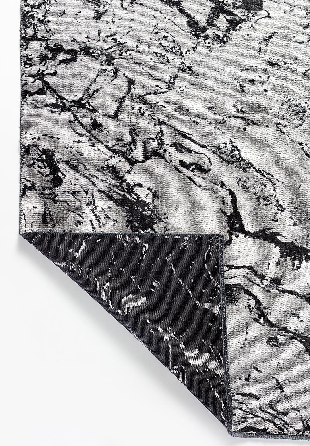 VENICE BLACK - LIGHT GREY RUG - 3
