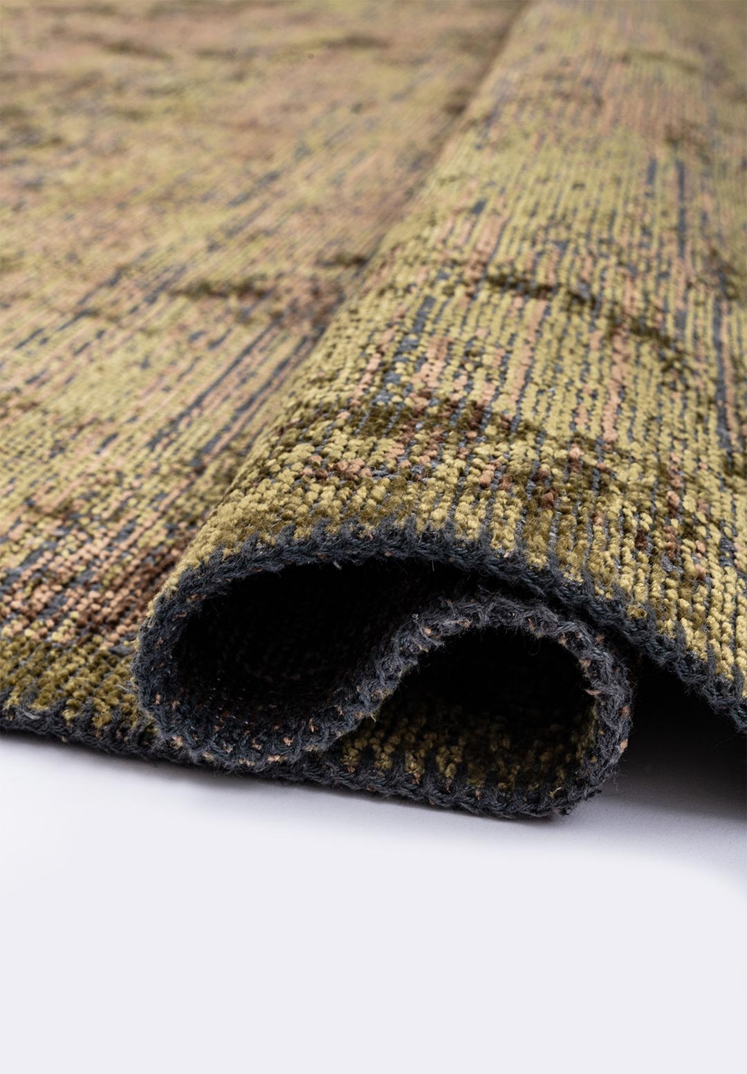 GENOA GREEN - LIGHT BROWN RUG - 2