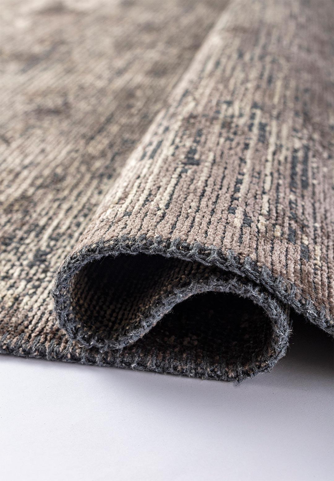 GENOA DARK GREY - BEIGE RUG - 2