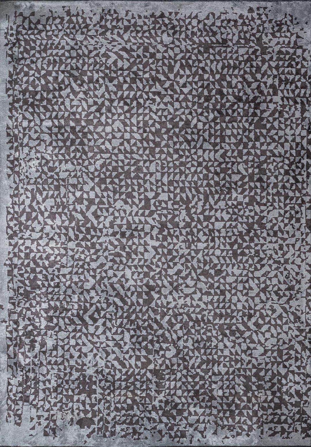 BOLOGNA CHARCOAL - ICE BLUE RUG - 1