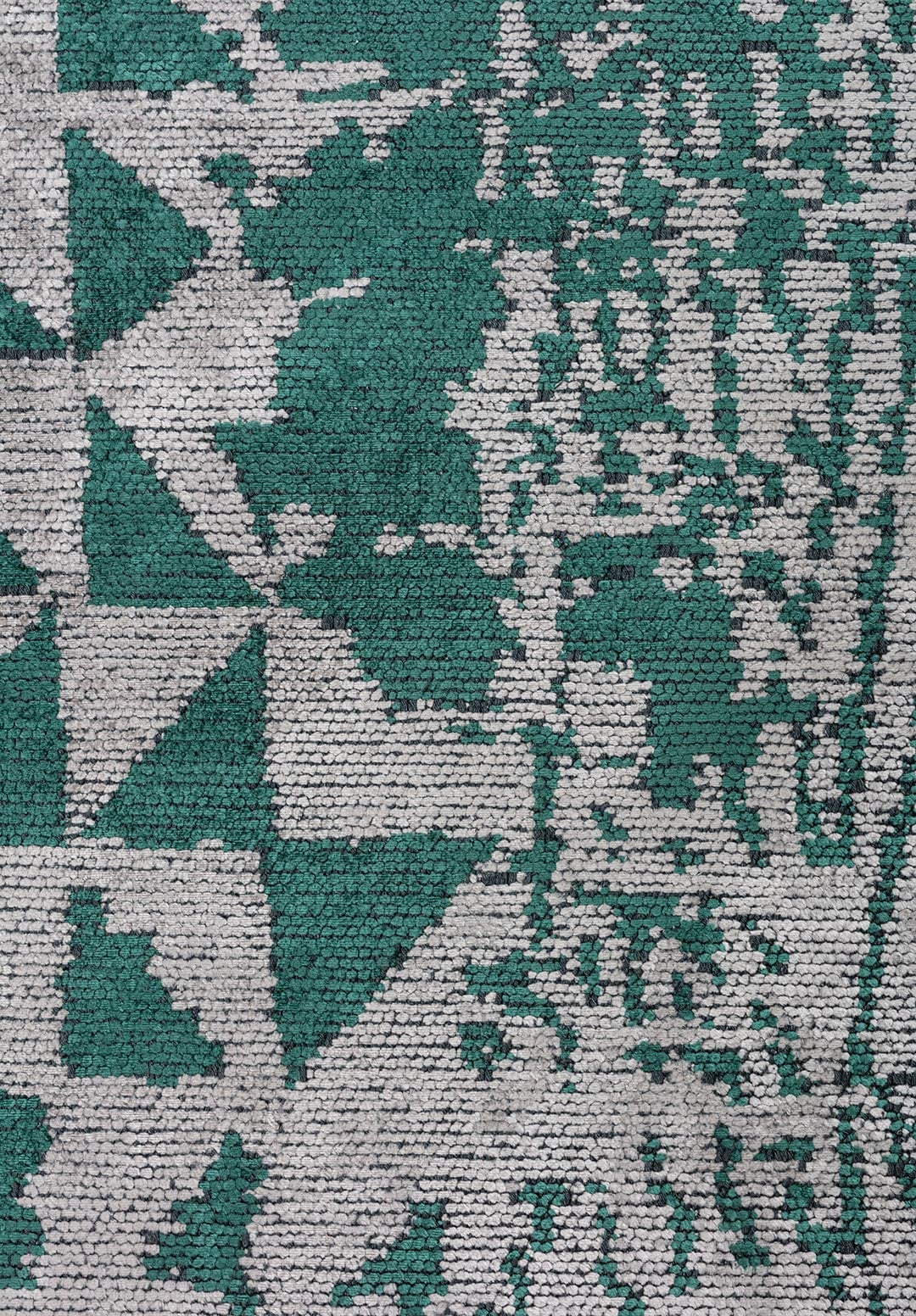 GULF DARK GREEN - GREY RUG - 5