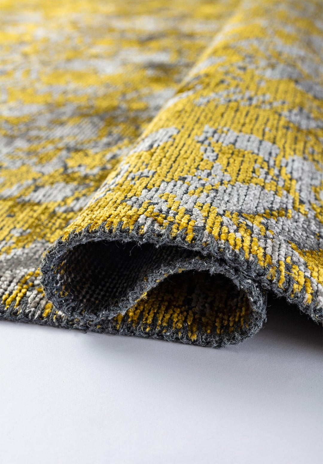 TERAMO YELLOW - LIGHT GREY RUG - 2