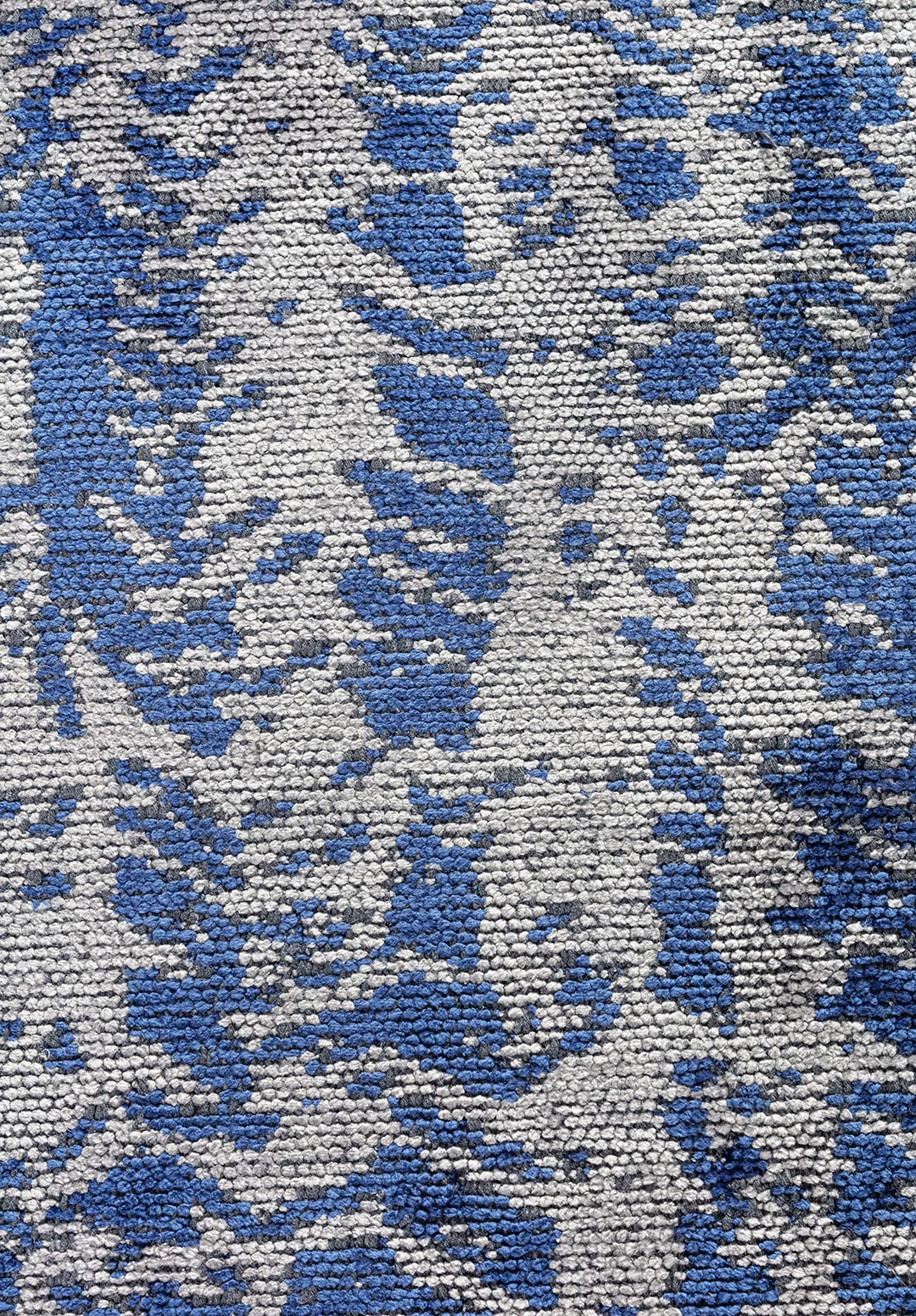 TERAMO LIGHT GREY - NAVY BLUE RUG - 5