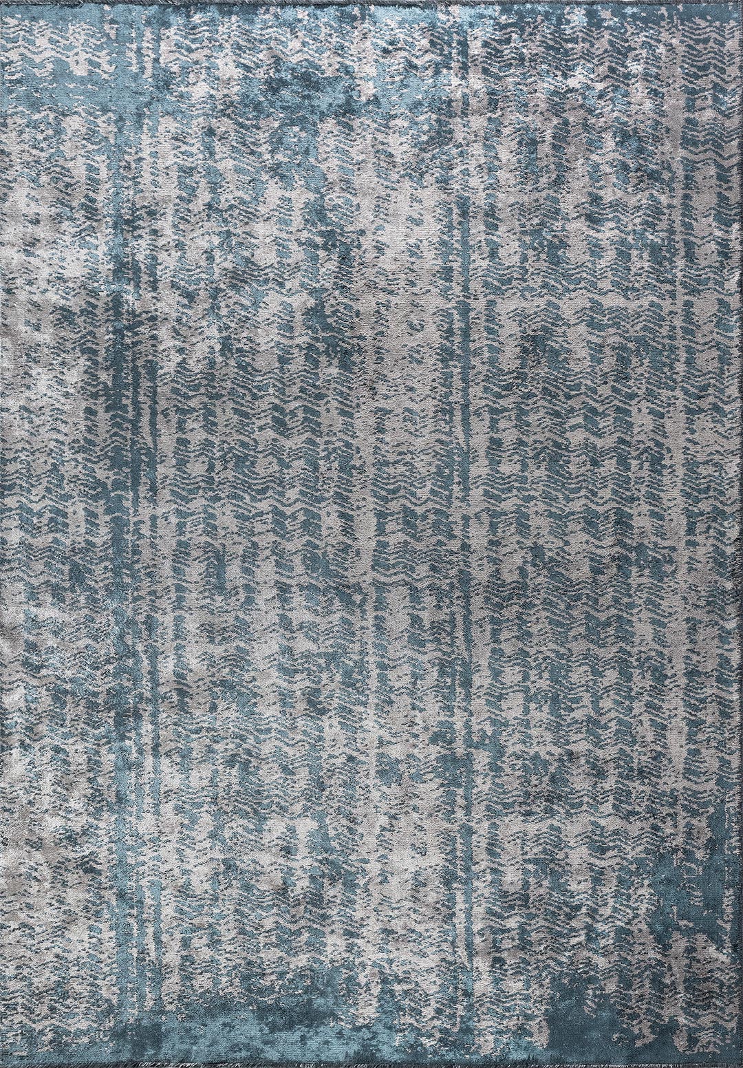 TERAMO LIGHT GREY - BLUE RUG - 1
