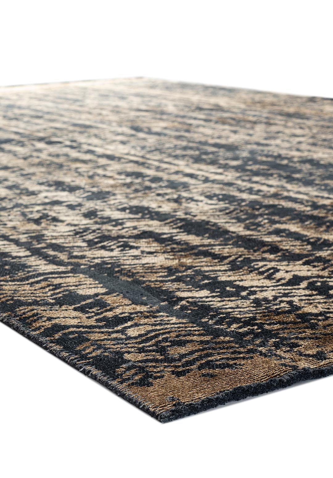 TERAMO MATTE BLACK - LIGHT BROWN RUG - 4
