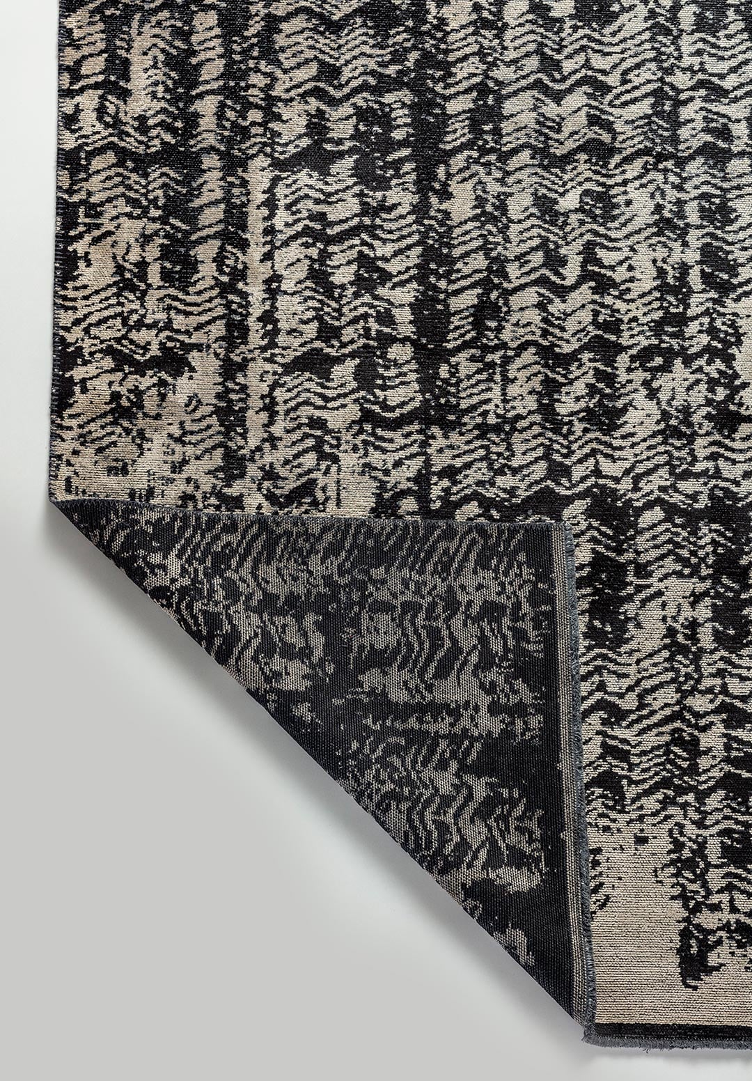 TERAMO BLACK - BEIGE RUG - 3
