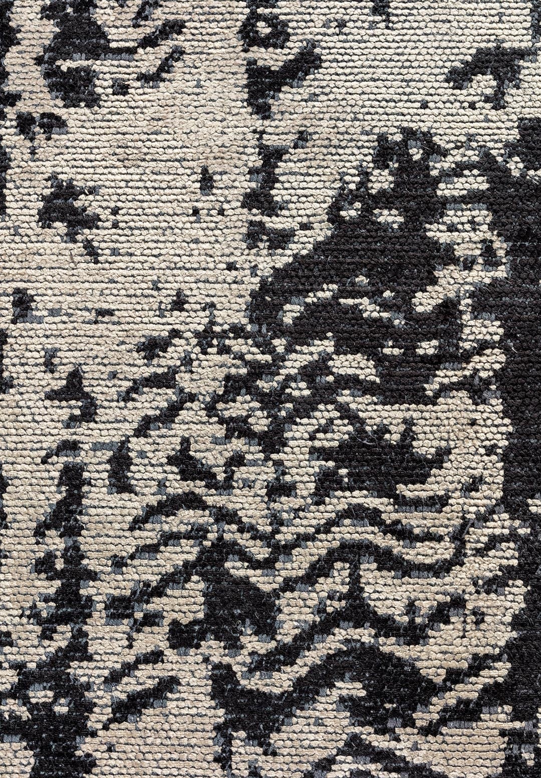 TERAMO BLACK - BEIGE RUG - 5