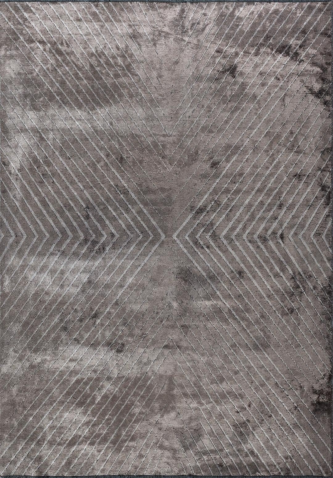 RAVENNA LIGHT GREY - DARK GREY RUG - 1