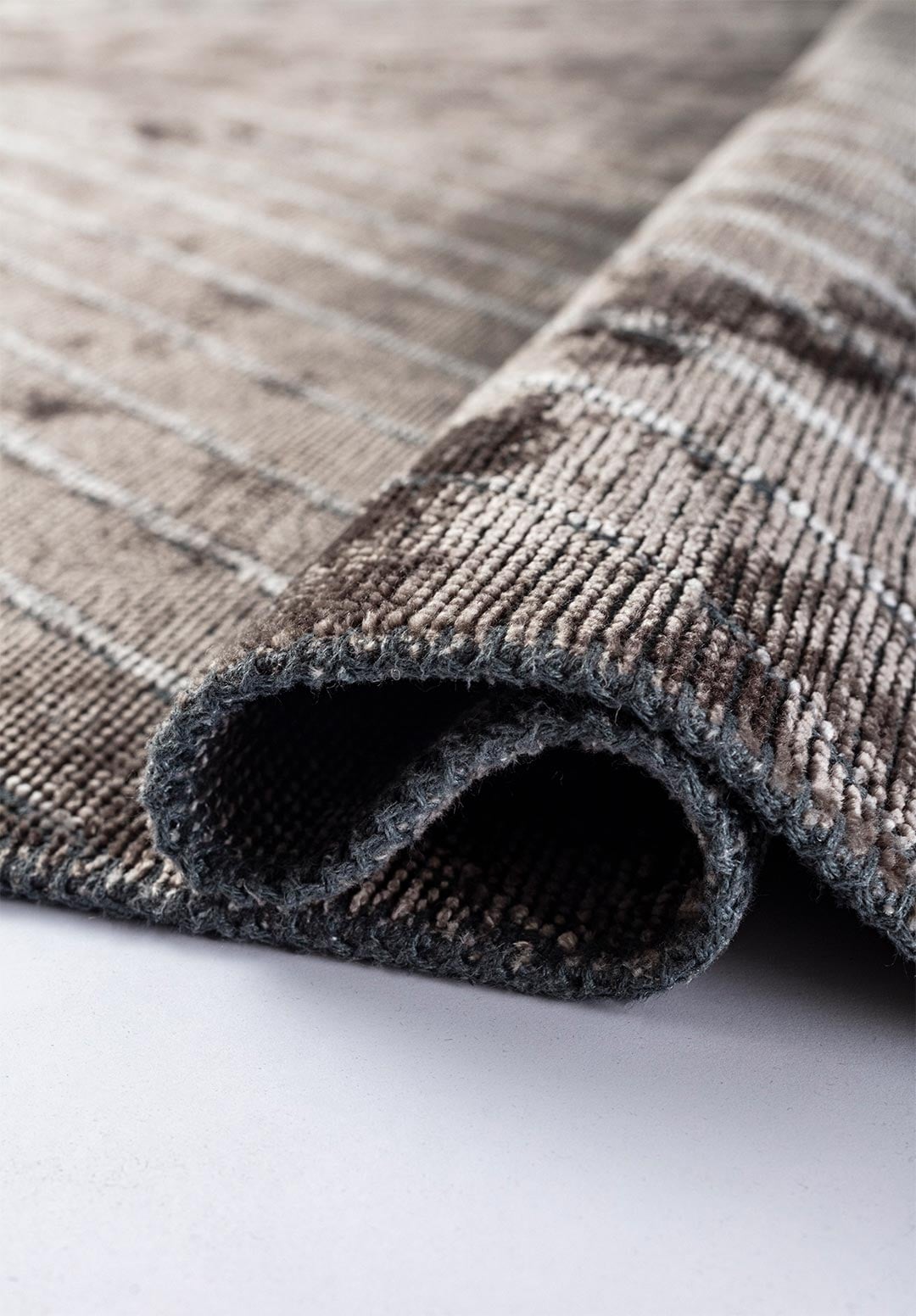 RAVENNA LIGHT GREY - DARK GREY RUG - 2