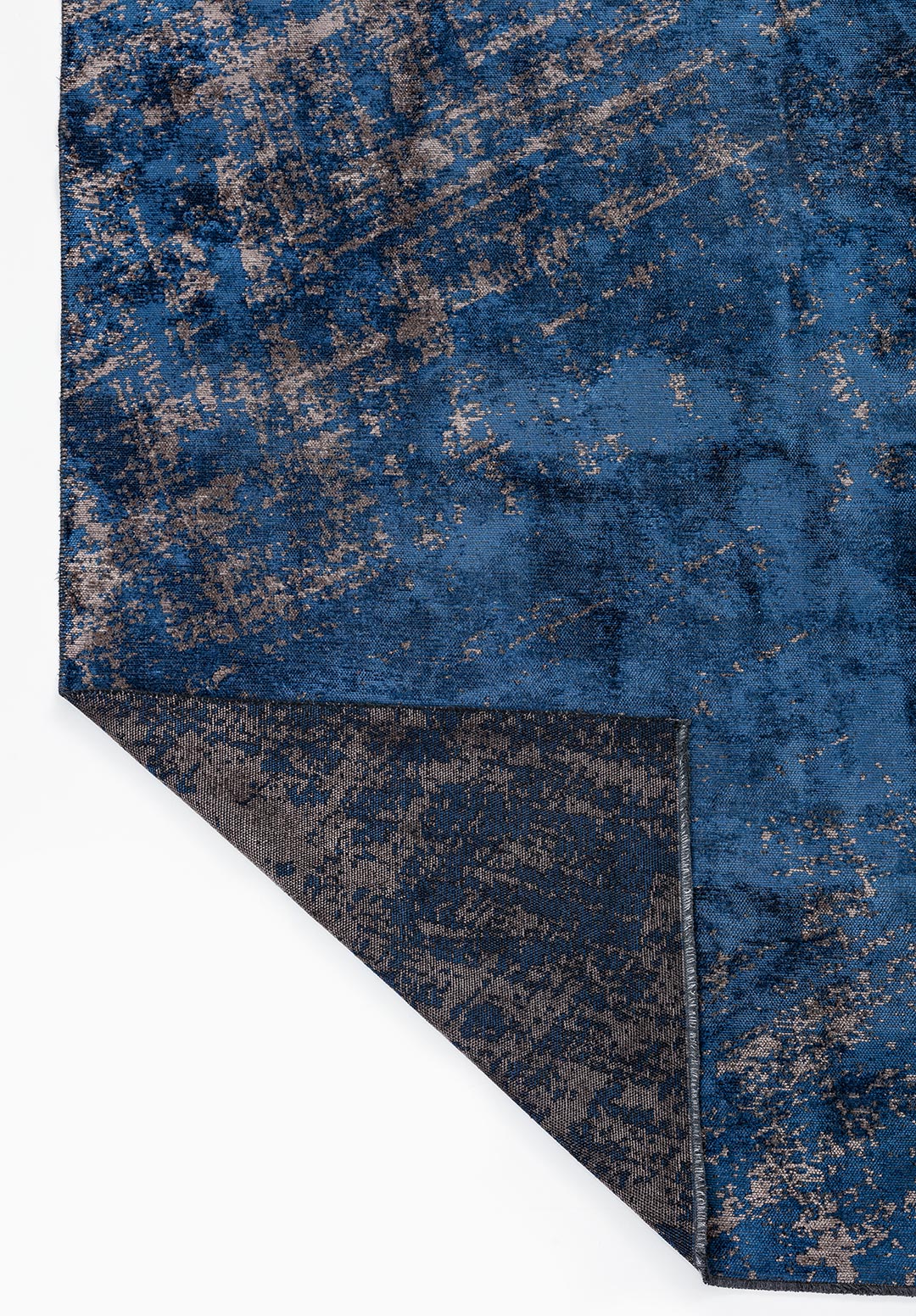 NOSTALGIA DARK GREY - NAVY BLUE RUG - 3
