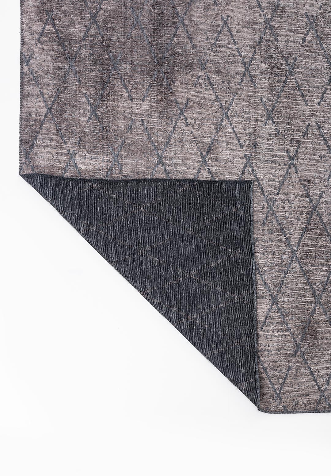 DIAMOND DARK GREY RUG - 3