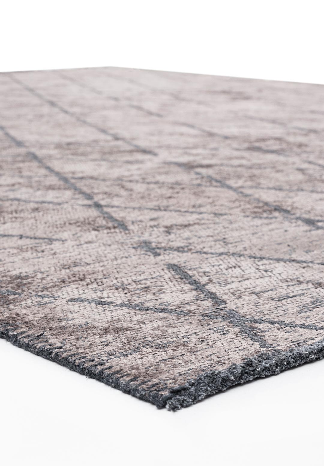 DIAMOND DARK GREY RUG - 4