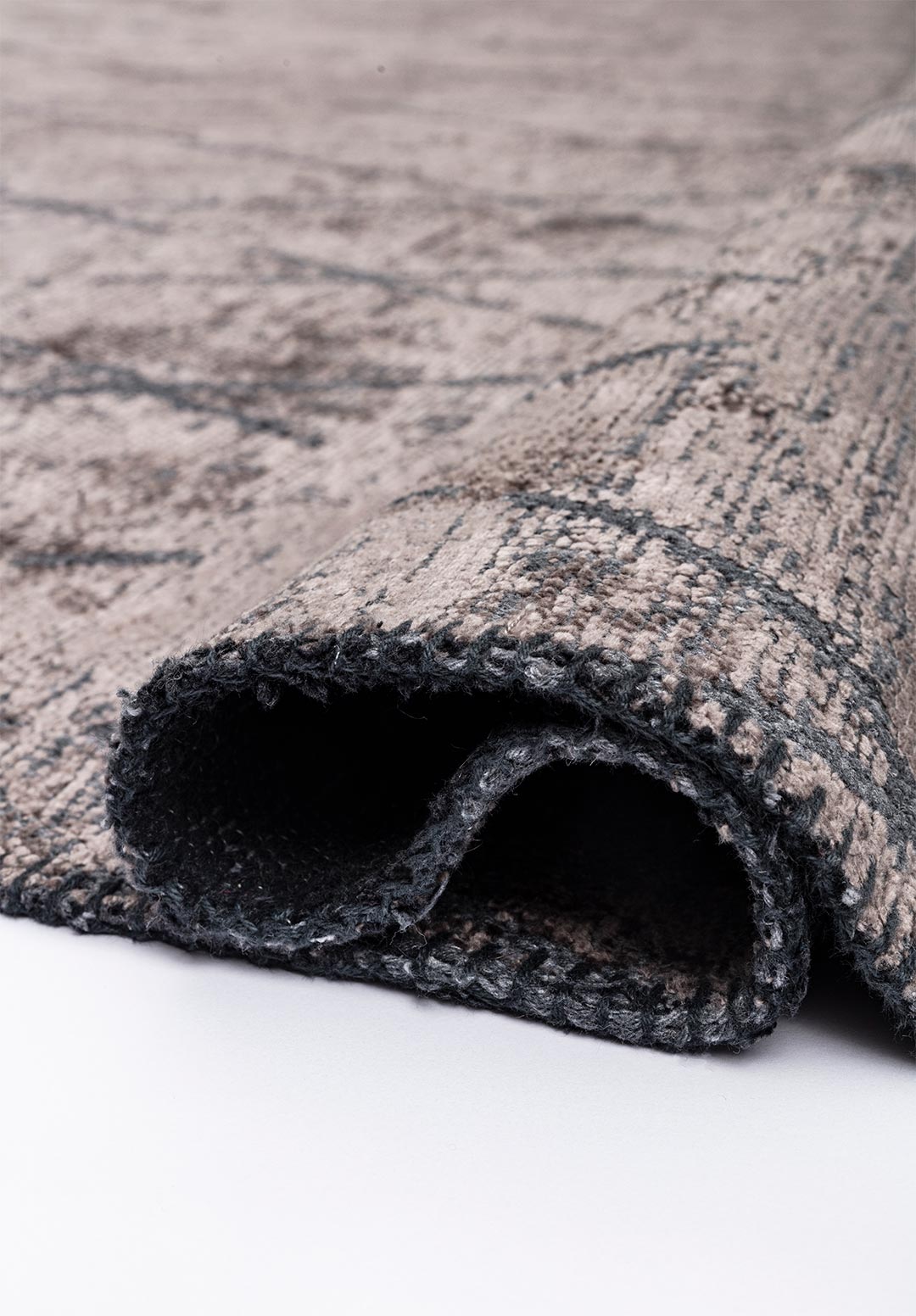 DIAMOND DARK GREY RUG - 2