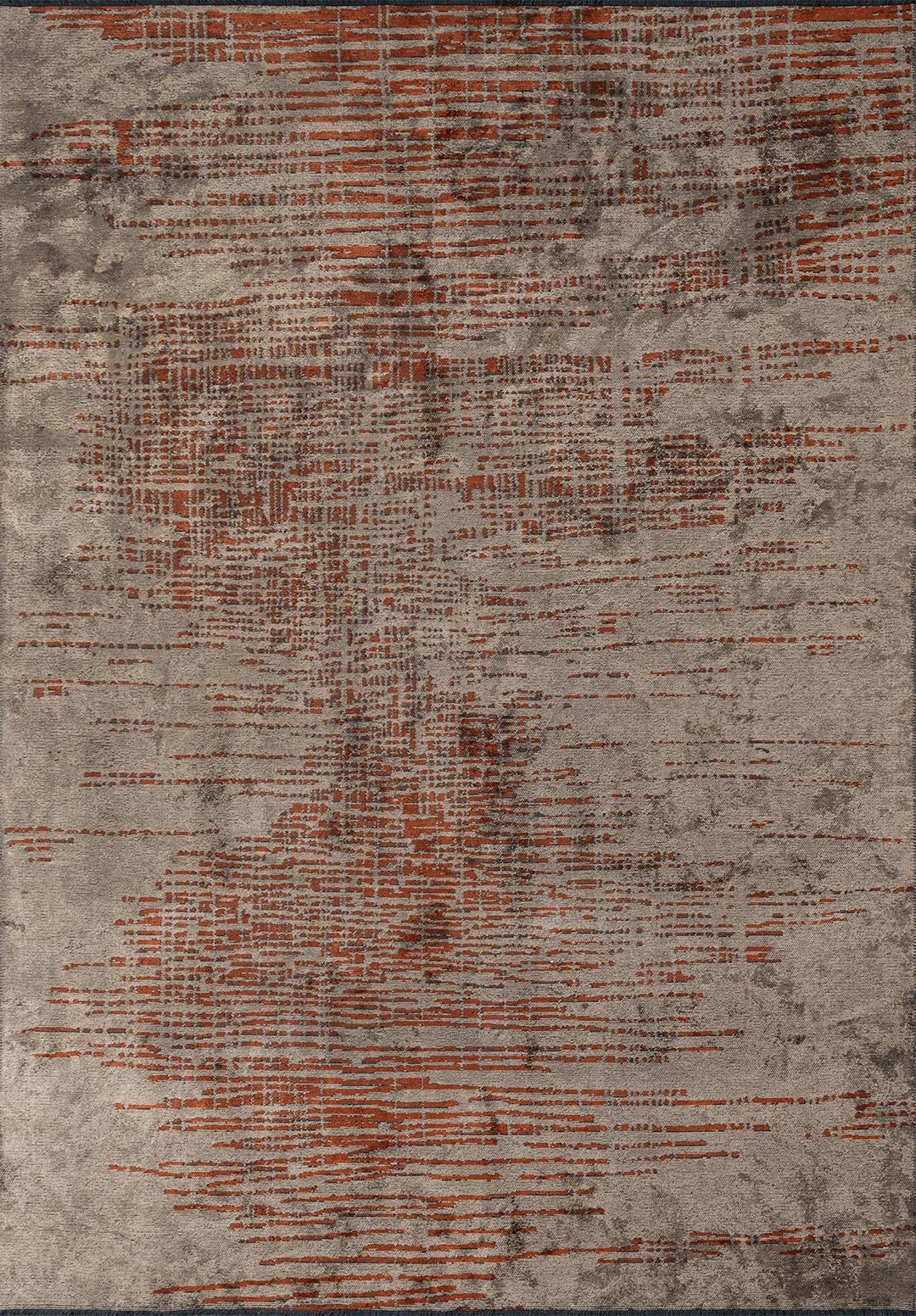 BREEZE DARK BEIGE - RUST RUG - 1