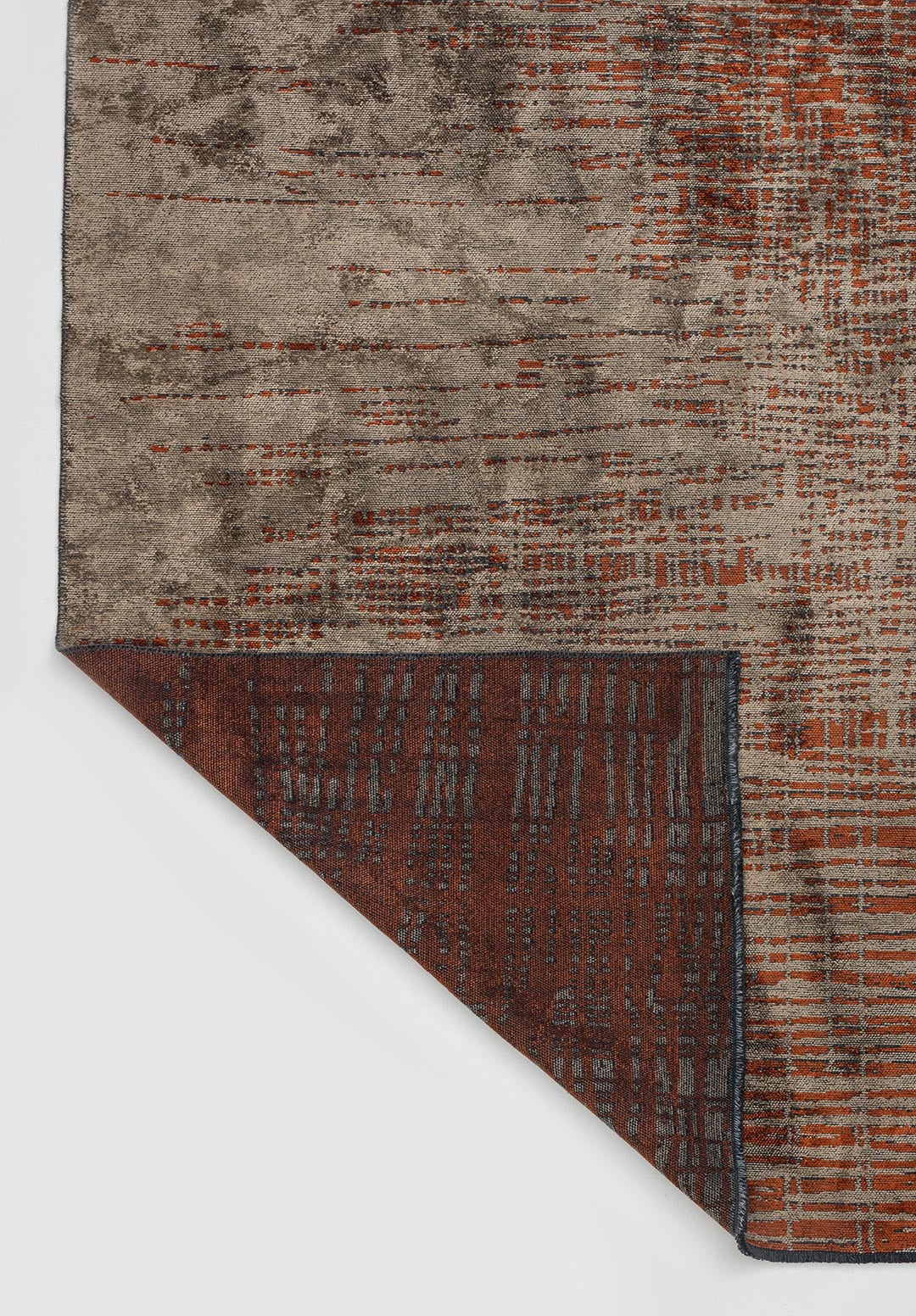 BREEZE DARK BEIGE - RUST RUG - 3