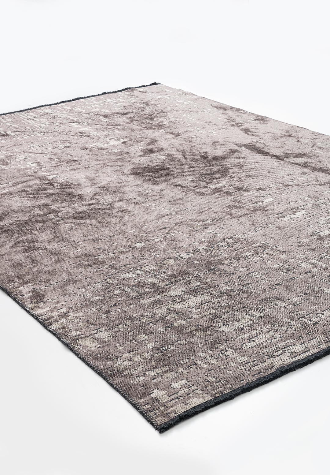 RAIN DARK GREY - CREAM RUG - 4