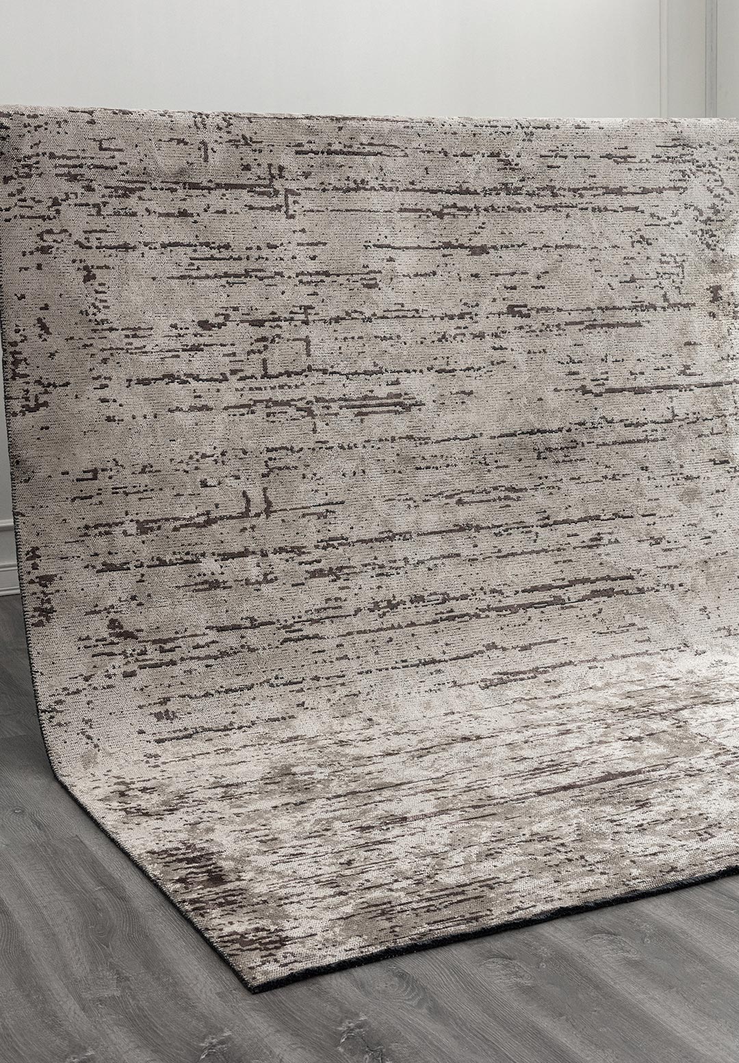 WIND DARK MINK - CREAM RUG - 4