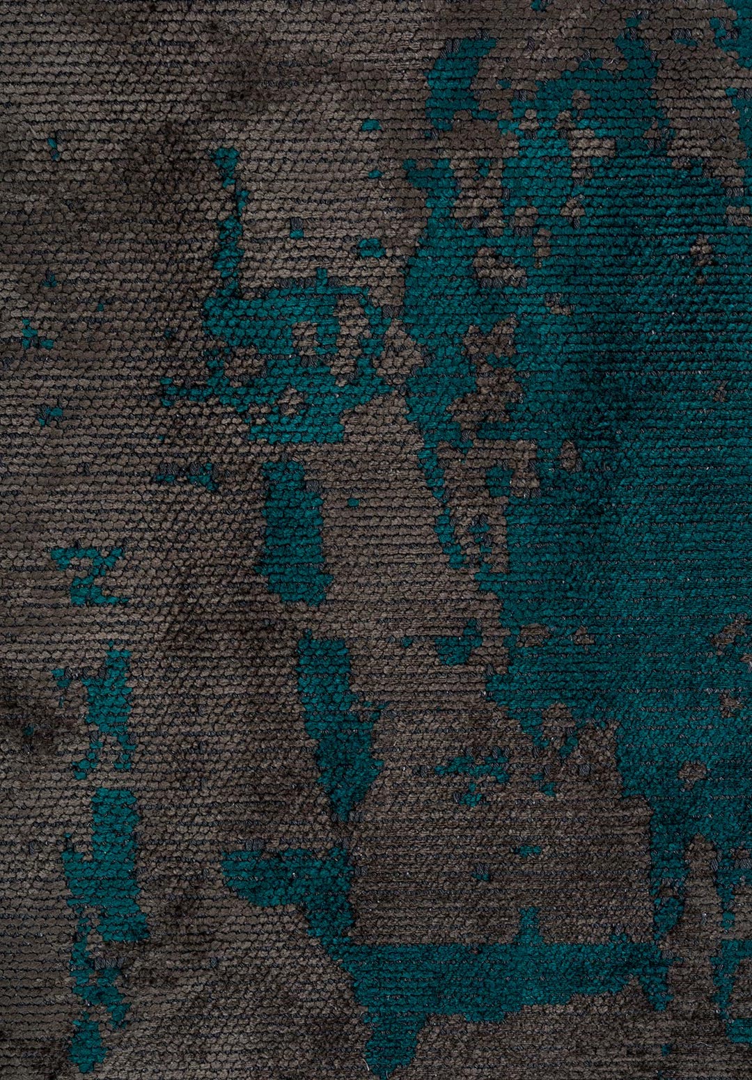 PAINT DARK TURQUOISE - ANTHRACITE RUG - 5