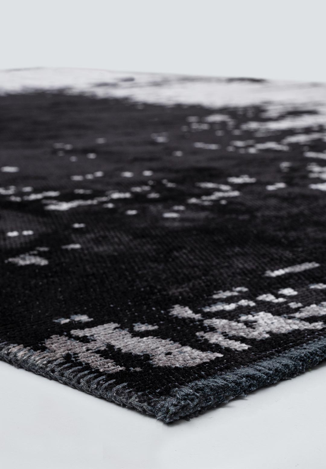 PAINT BLACK - LIGHT GREY RUG - 4