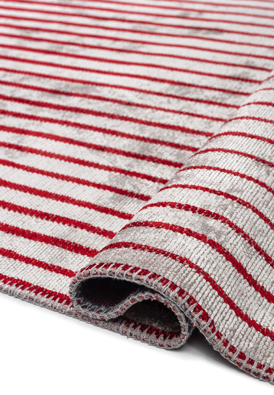 NEXUS RED - LIGHT GREY RUG - 2