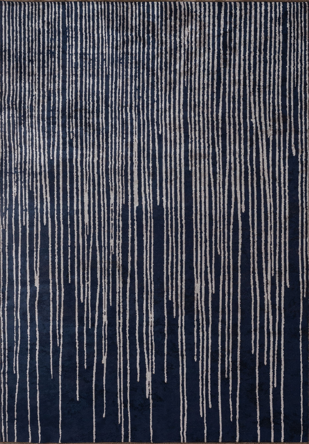 LUMOS DARK NAVY - LIGHT GREY RUG - 1