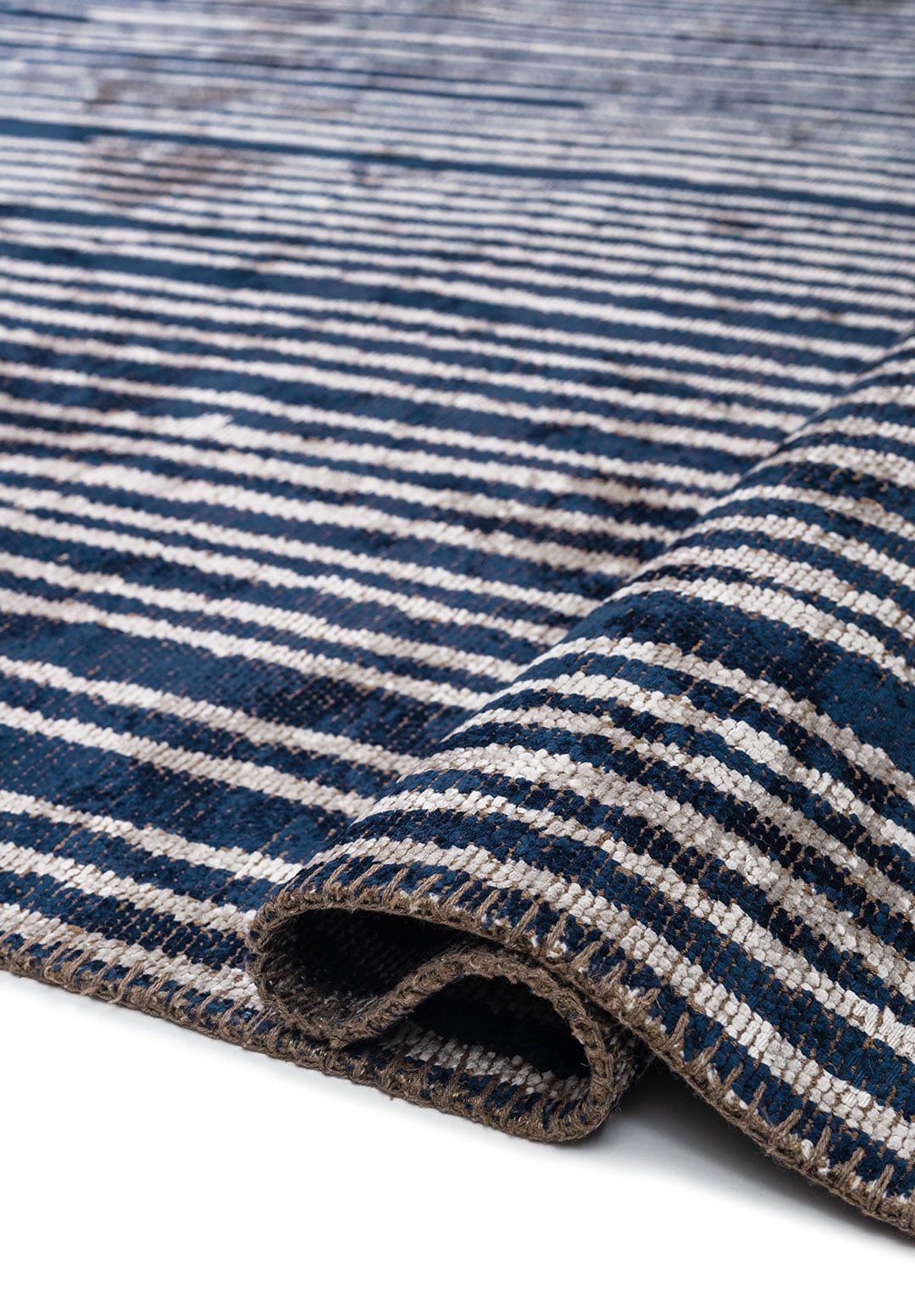 LUMOS DARK NAVY - LIGHT GREY RUG - 2