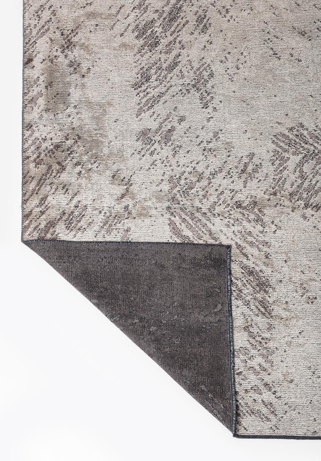 RUSTIC CREAM - DARK GREY RUG - 3
