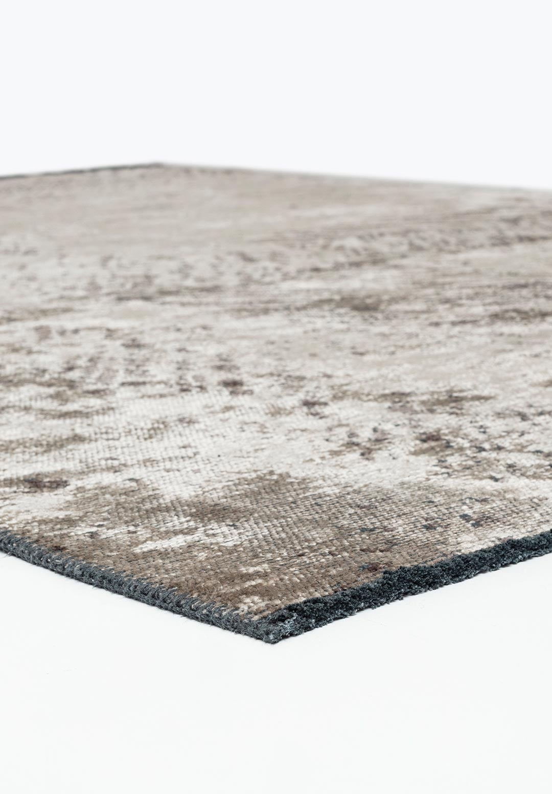 RUSTIC CREAM - DARK GREY RUG - 4