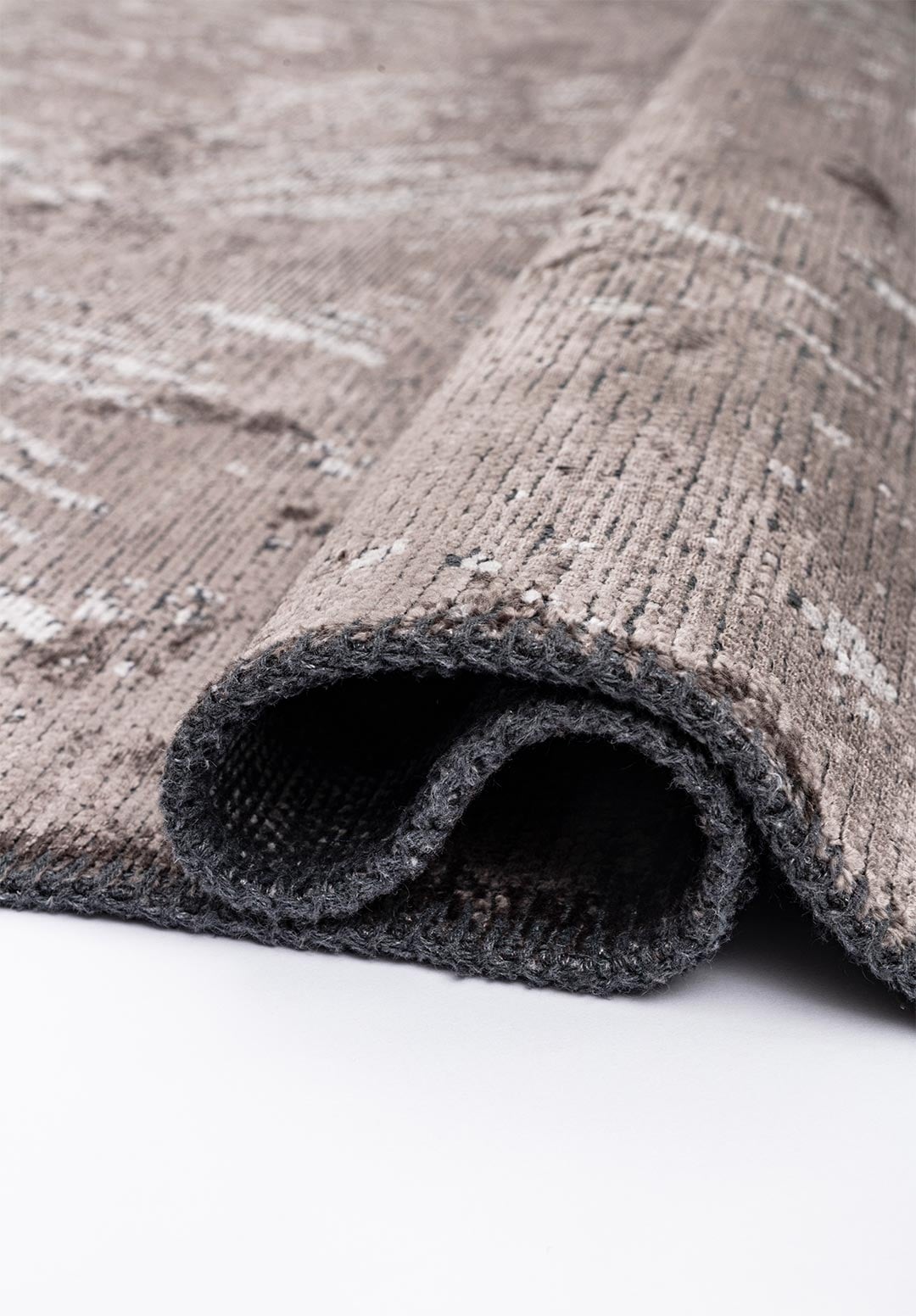 RUSTIC DARK GREY - LIGHT GREY RUG - 2