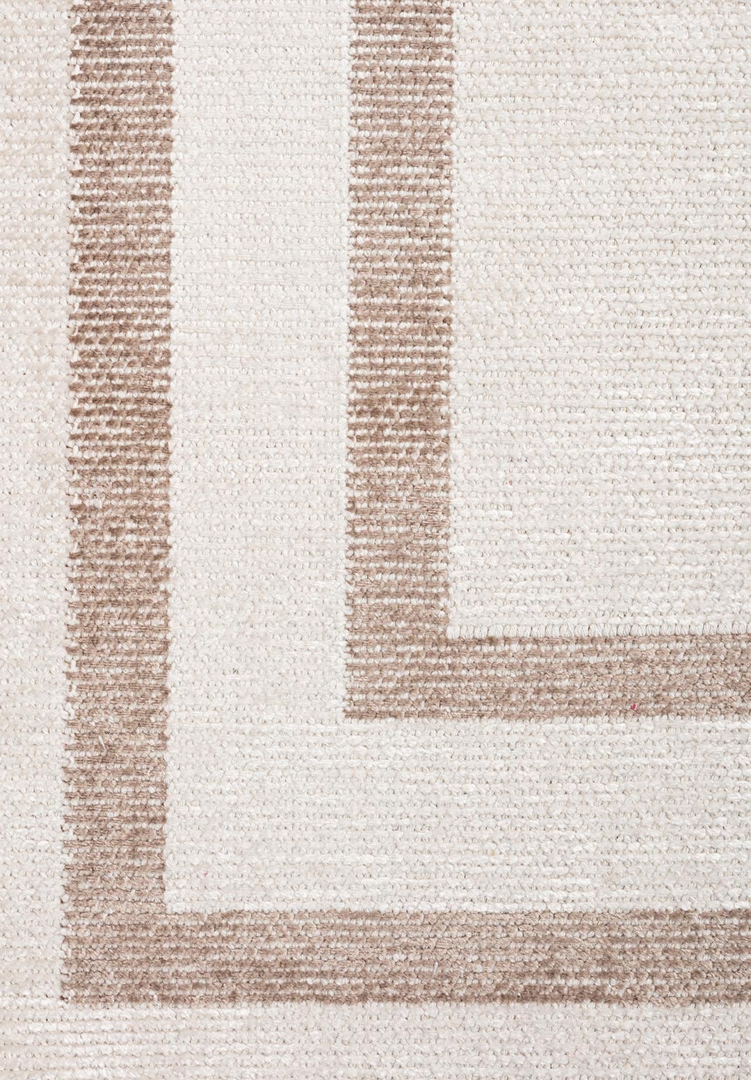 PARALLEL BORDER ECRU - NOUGAT RUG - 5