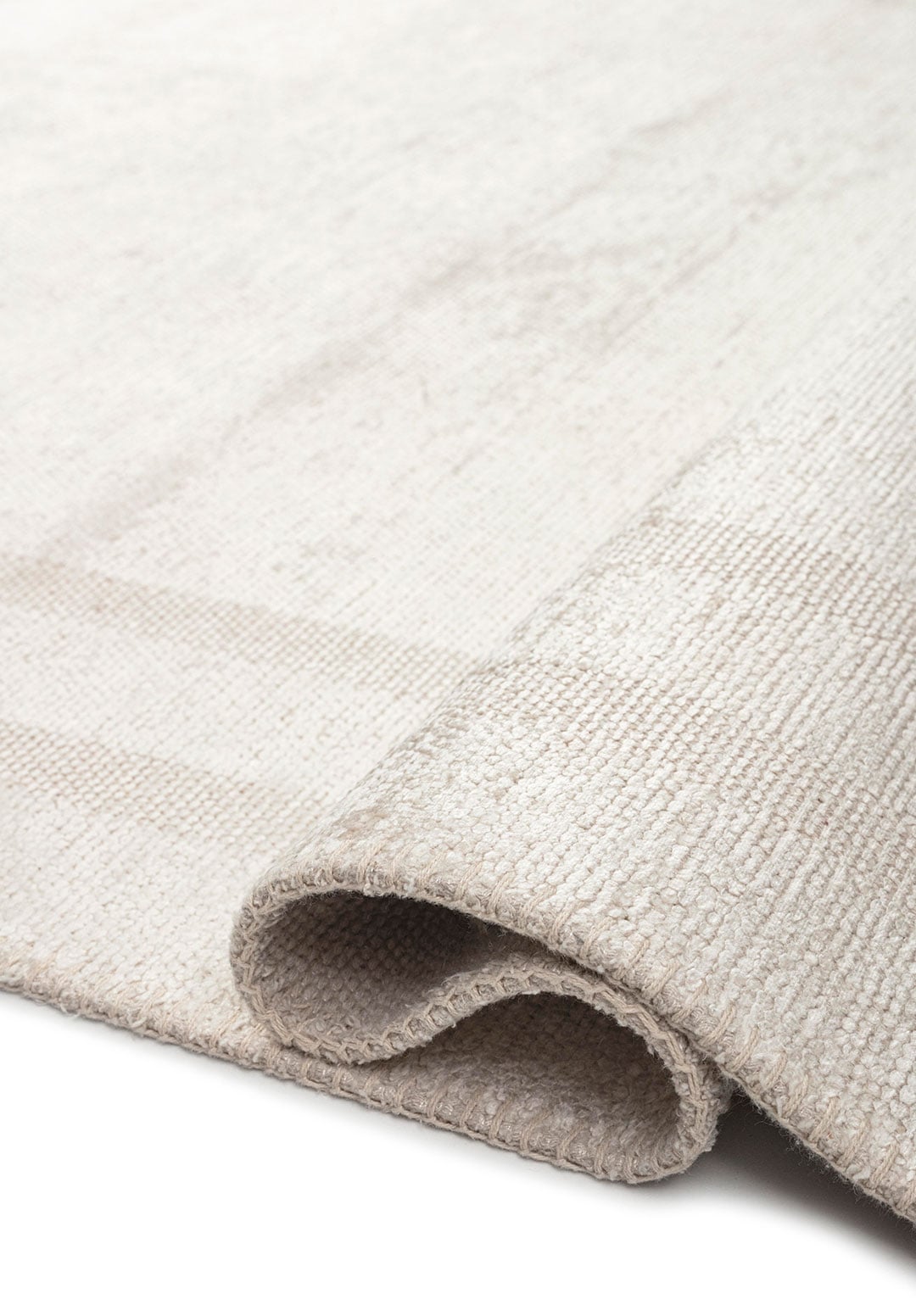 PARALLEL BORDER ECRU RUG - 2