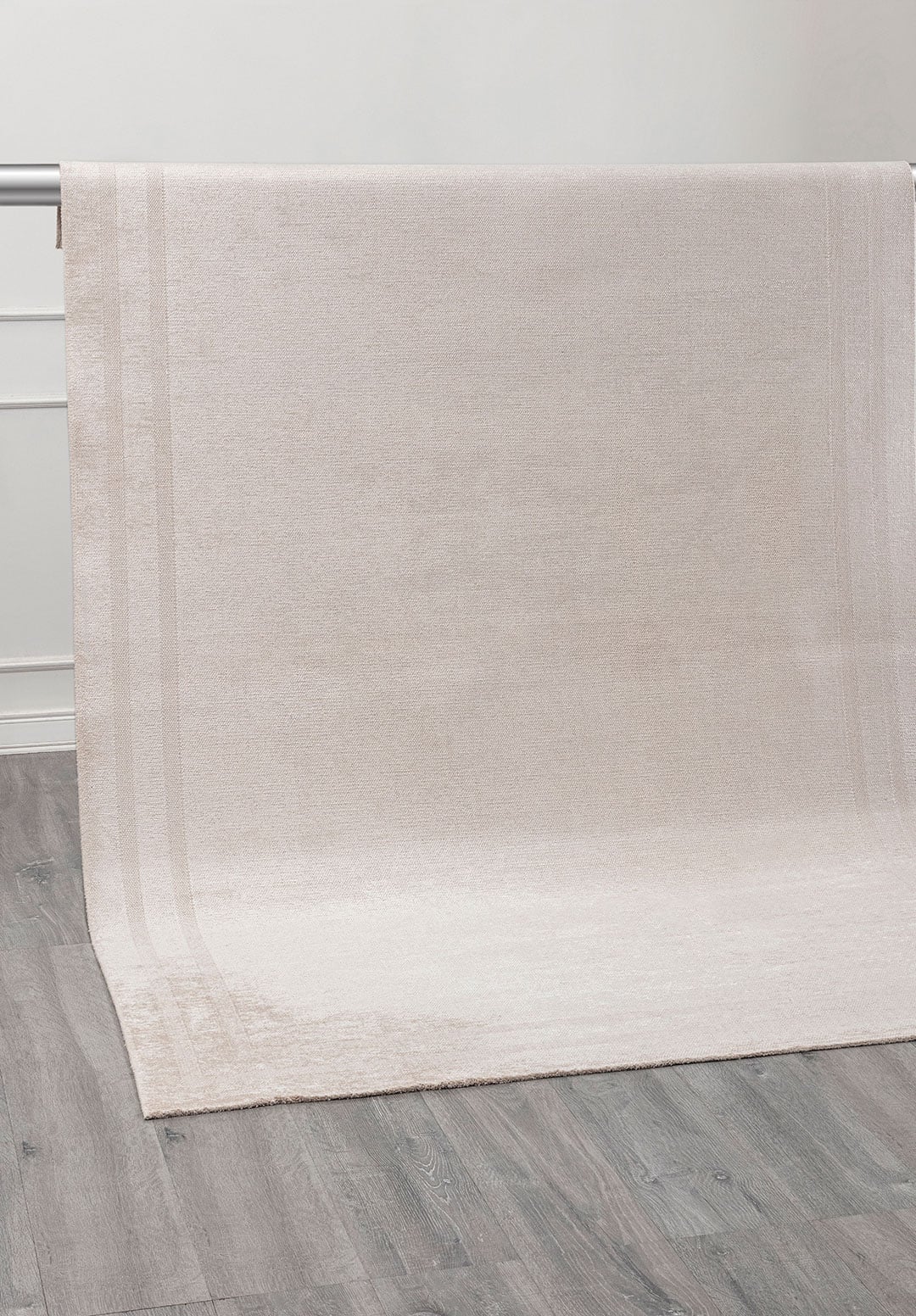 PARALLEL BORDER ECRU RUG - 4
