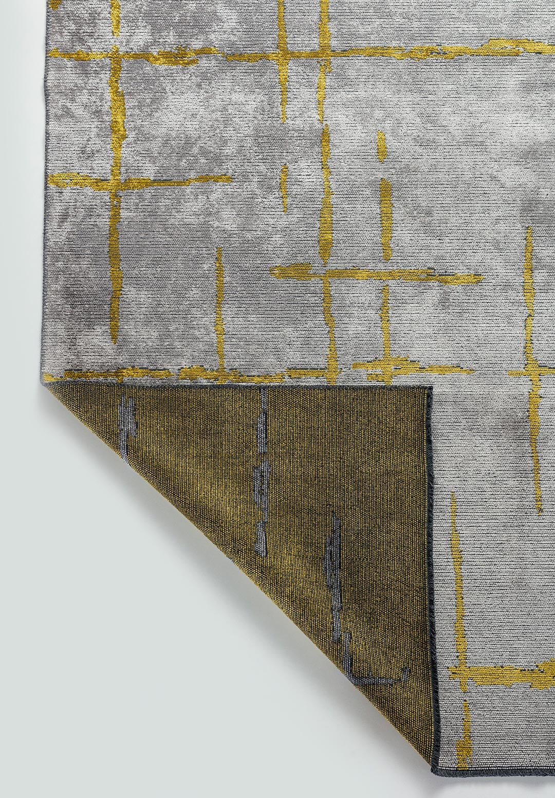 MARK YELLOW - LIGHT GREY RUG - 3