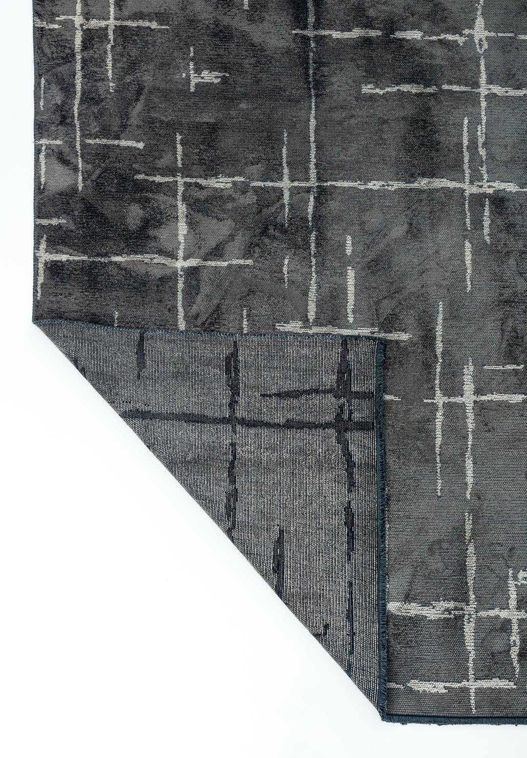 MARK LIGHT CREAM - ANTHRACITE RUG - 3