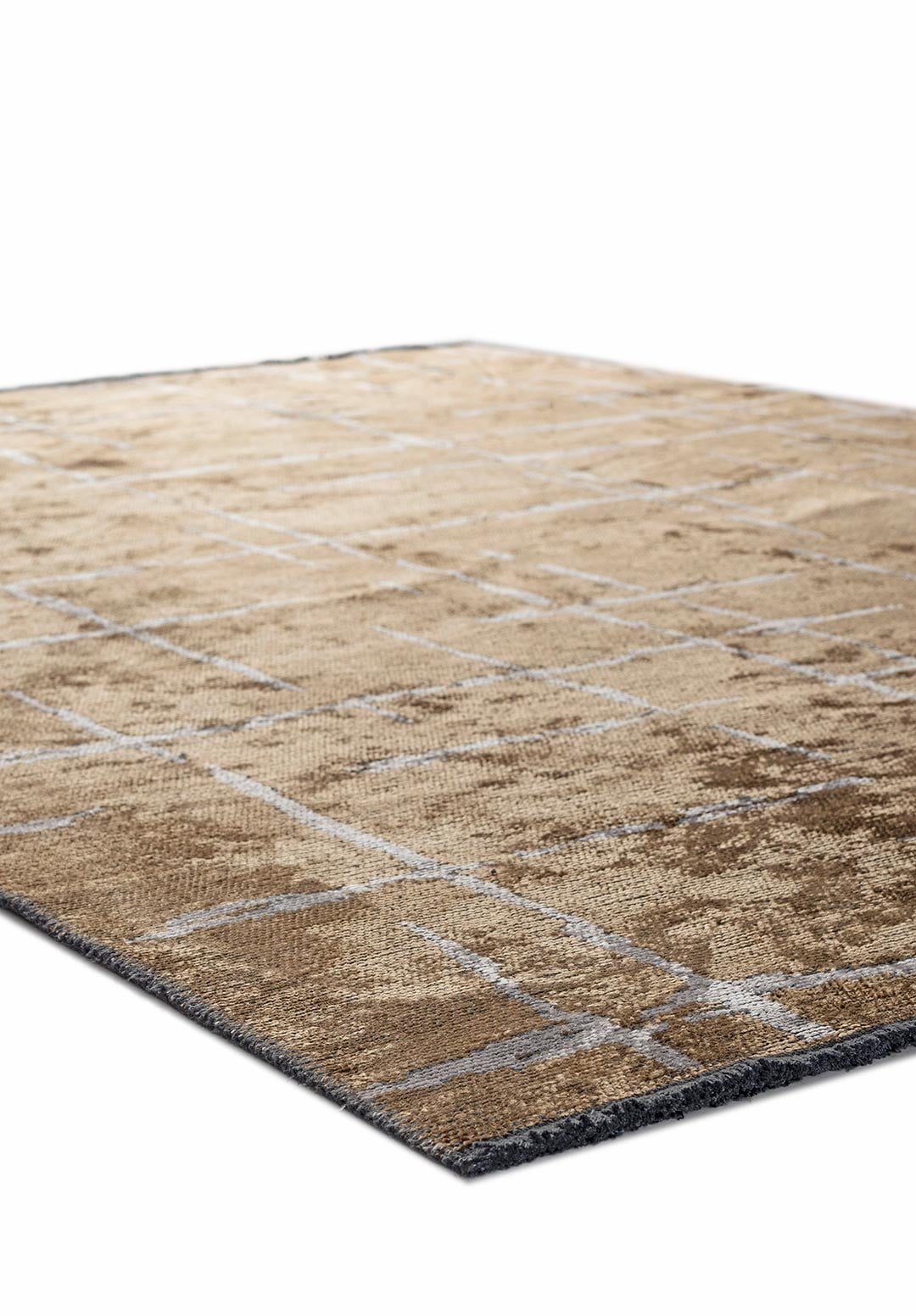 MARK LIGHT CREAM - LIGHT BROWN RUG - 4