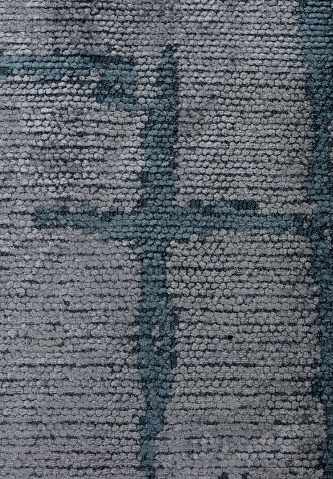MARK BLUE - LIGHT GREY RUG - 5