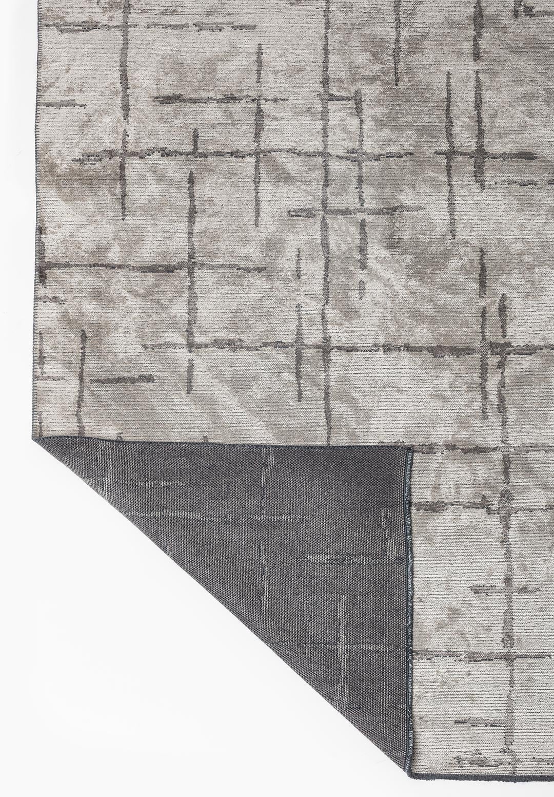 MARK DARK GREY - CREAM RUG - 3