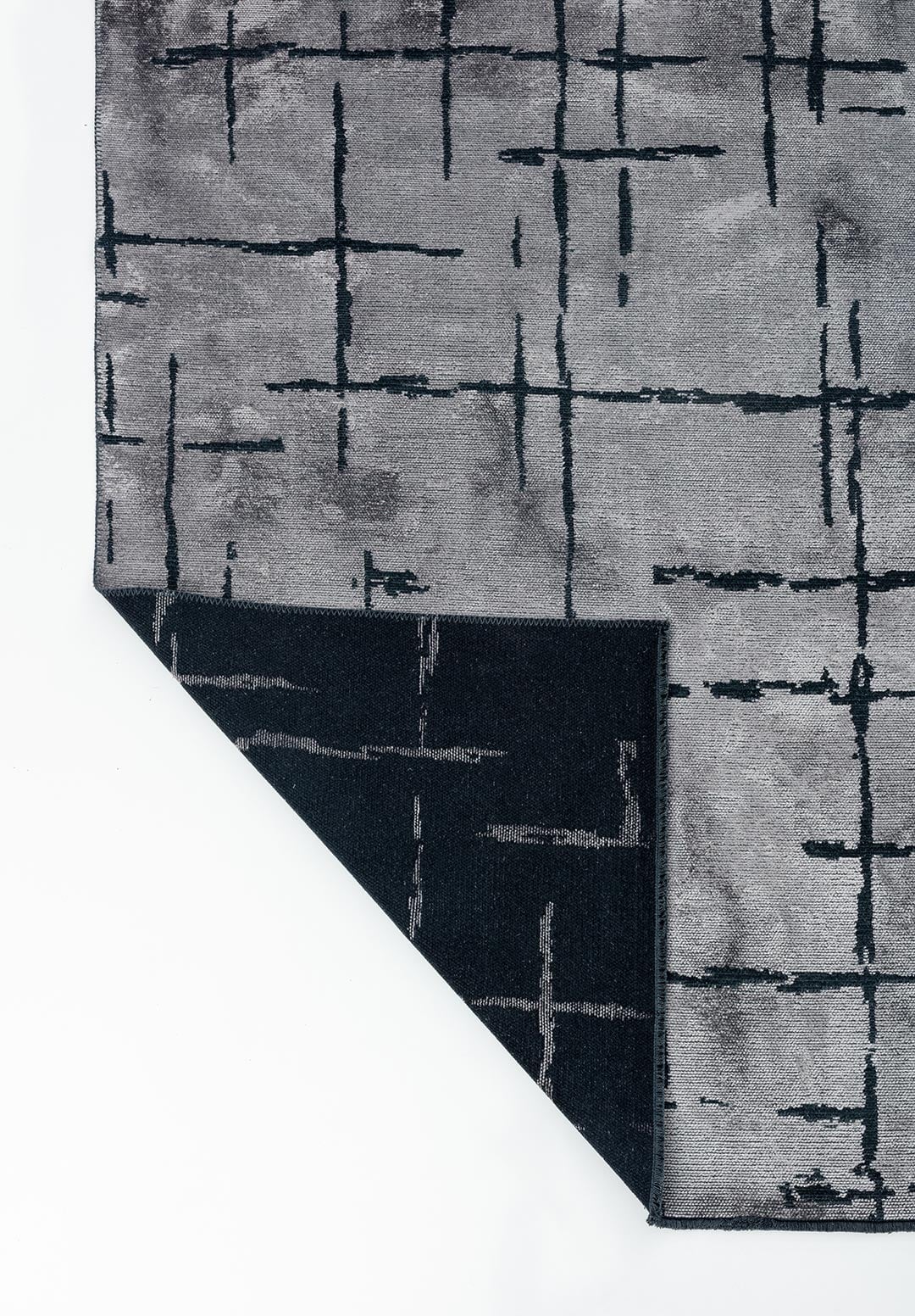 MARK BLACK - LIGHT GREY RUG - 3