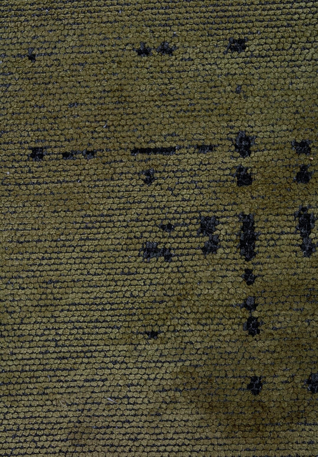 SPACE GREEN - MATTE BLACK RUG - 5