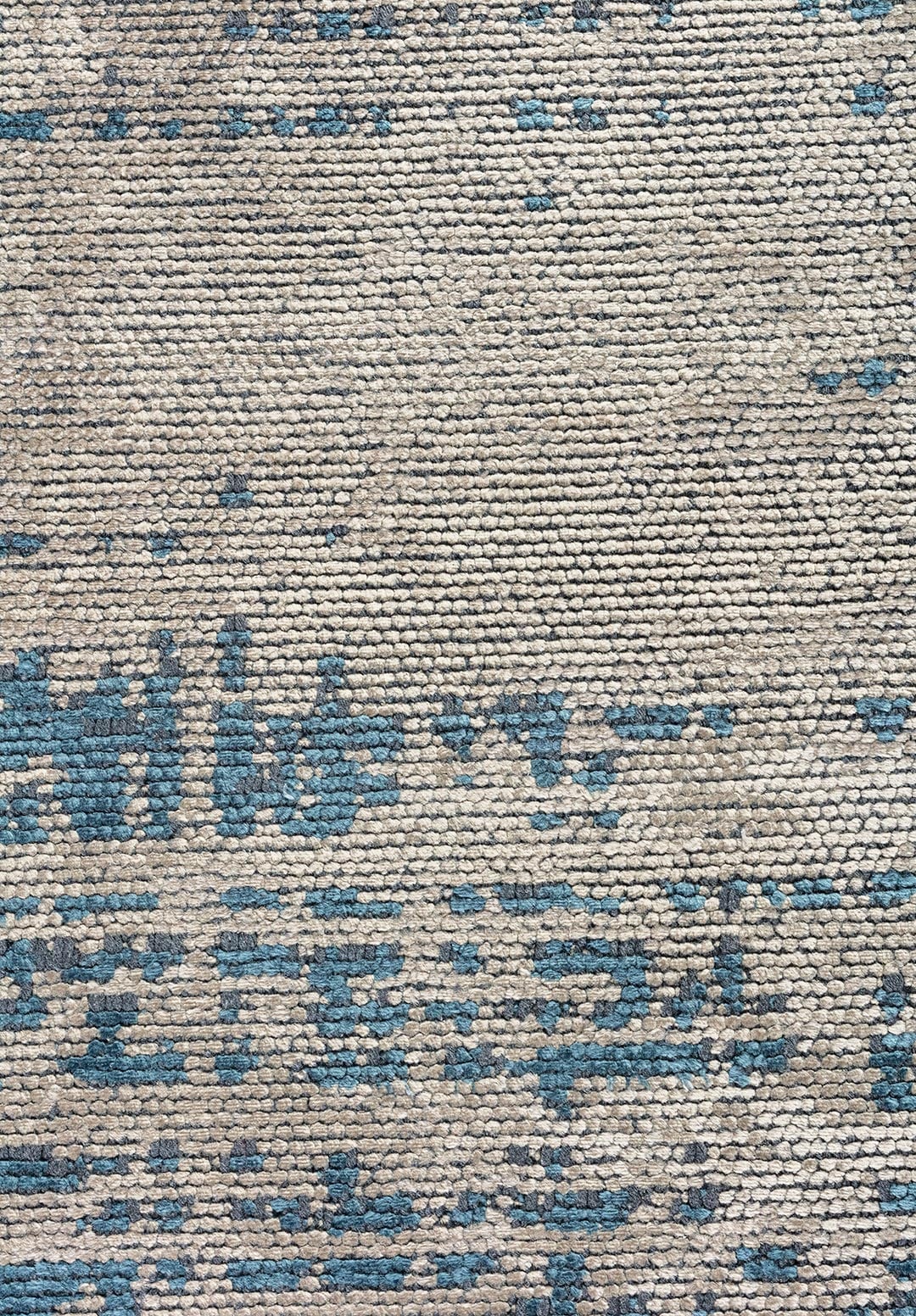 SPACE BEIGE - PETROL RUG - 5