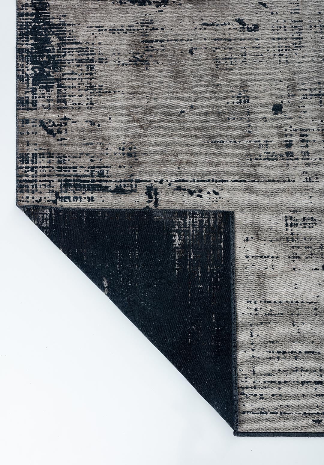 SPACE BEIGE - MATTE BLACK RUG - 3