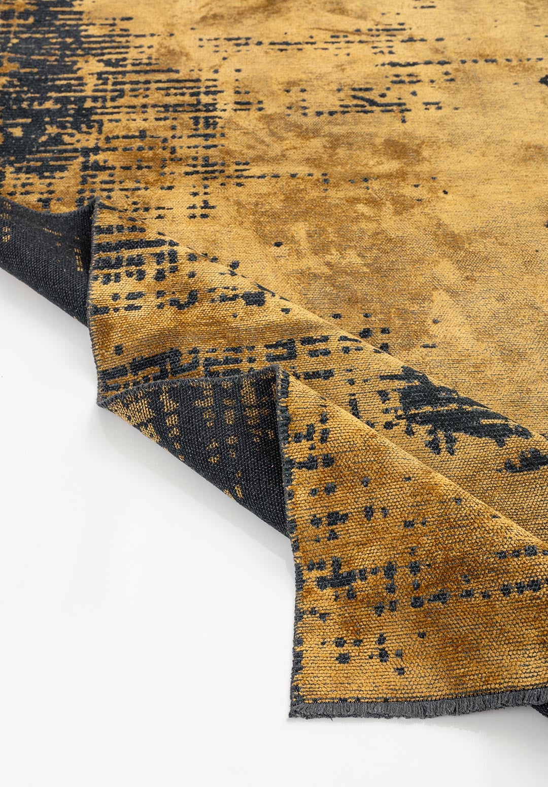 SPACE MUSTARD - MATTE BLACK RUG - 4