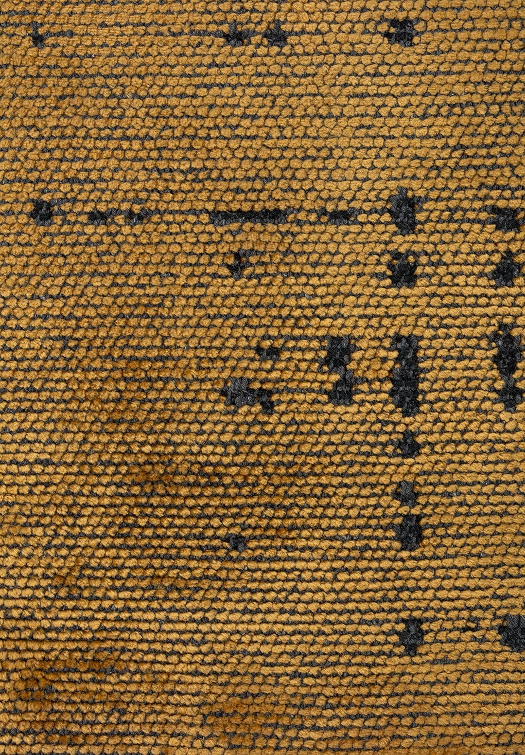 SPACE MUSTARD - MATTE BLACK RUG - 5