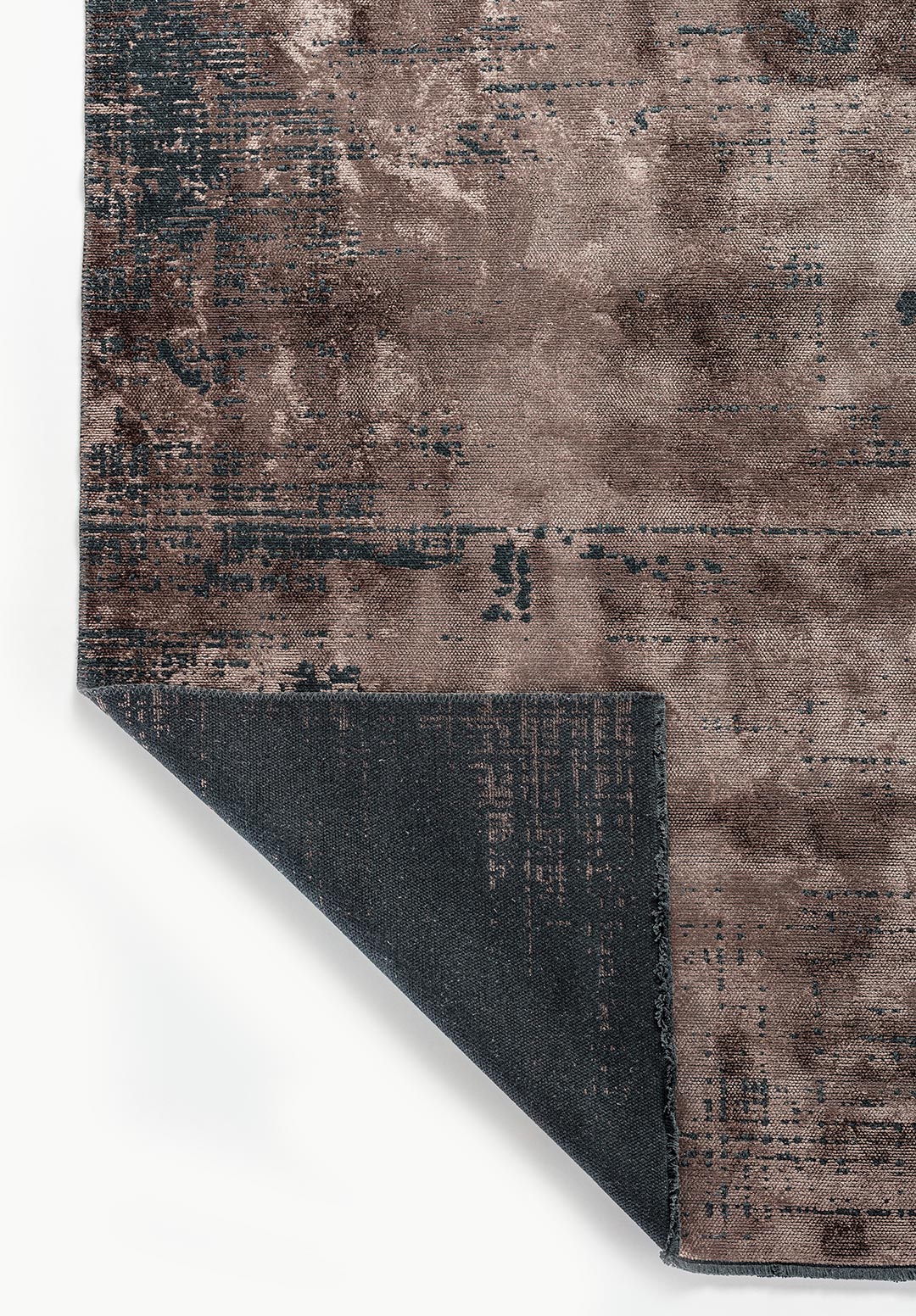 SPACE DARK MINK - MATTE BLACK RUG - 3