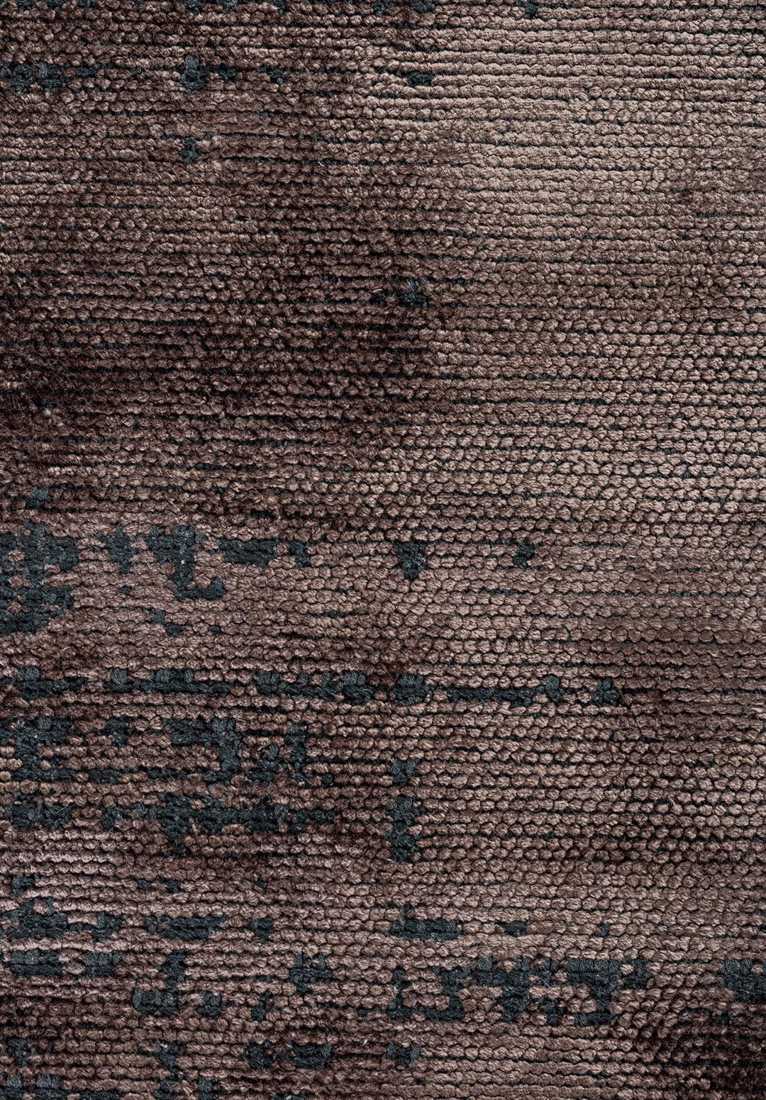 SPACE DARK MINK - MATTE BLACK RUG - 5