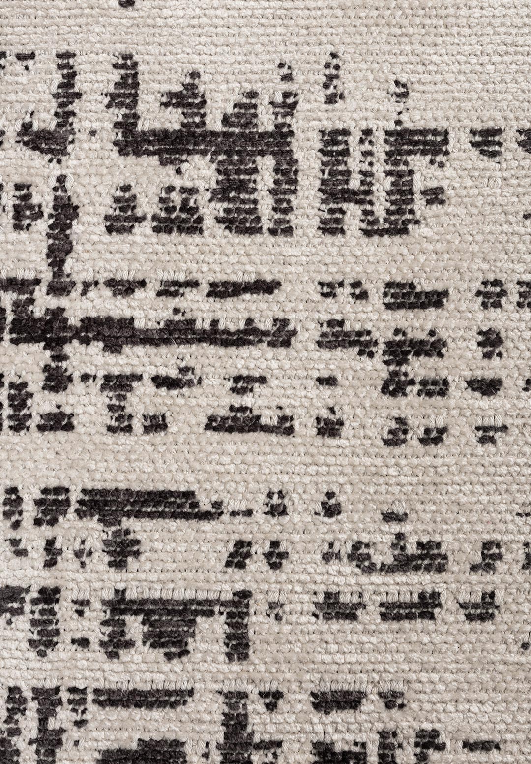 SPACE ECRU - CHARCOAL RUG - 5