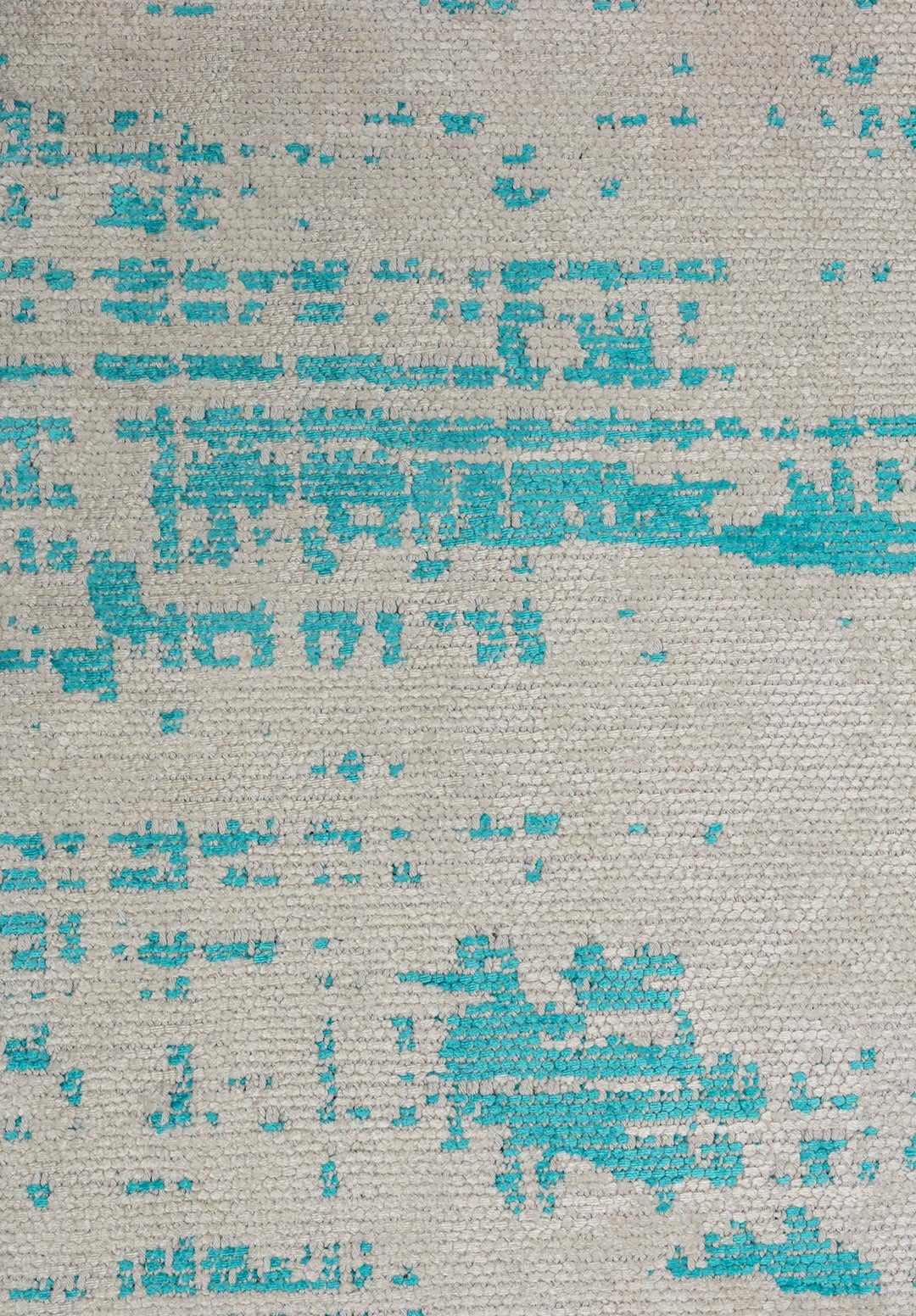 SPACE ECRU - TURQUOISE RUG - 5