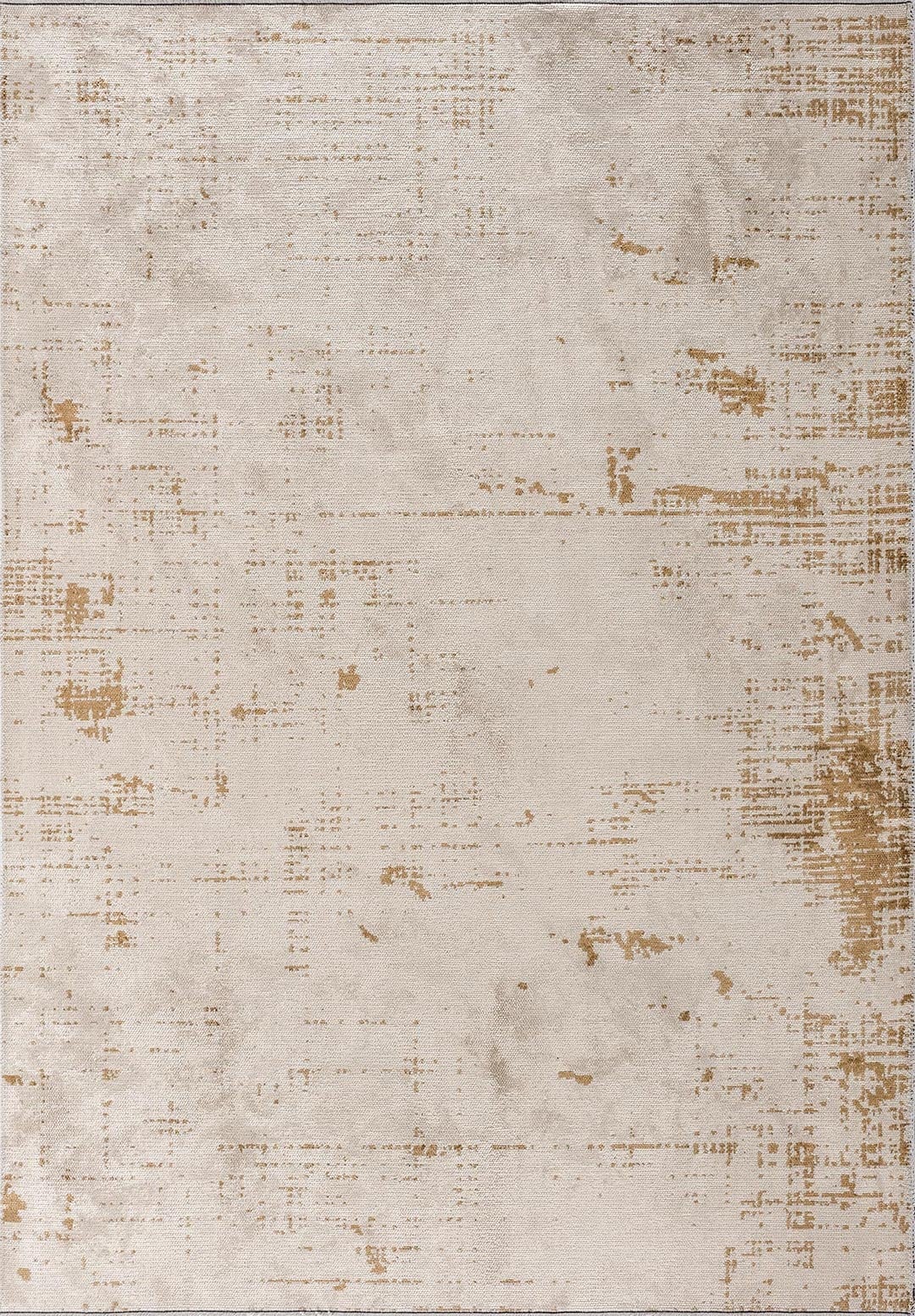 SPACE ECRU - DARK BEIGE RUG - 1